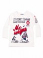 Buzo niño blanco con estampado Bio