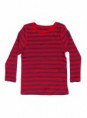 Buzo rayas biodegradable azul - rojo