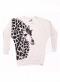 Blusa estampada naturaleza giraffe bio